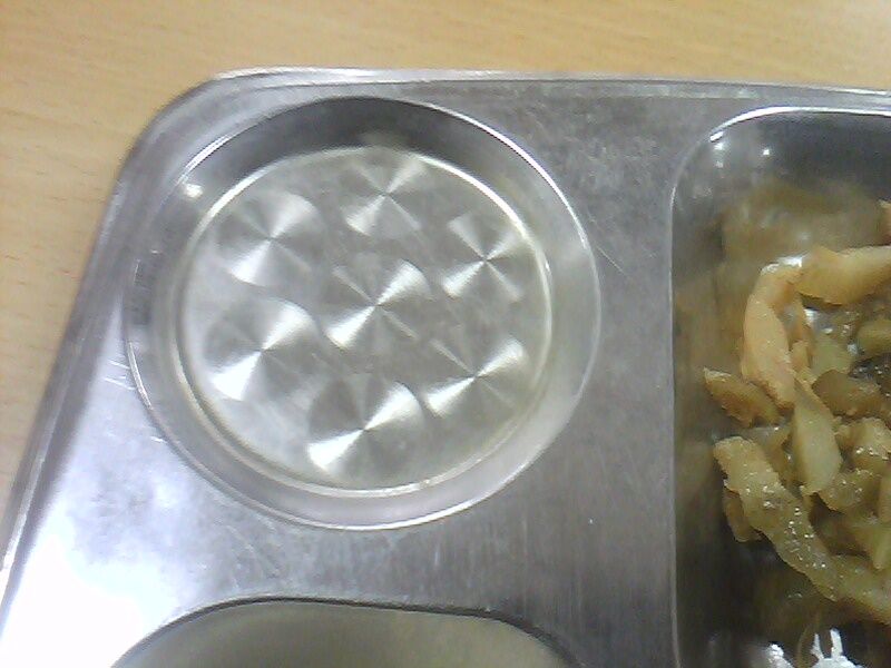 不锈钢餐盘纹理2