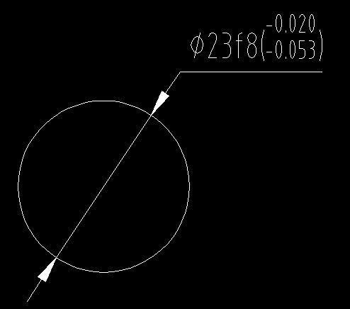 23 f8的公差是多少