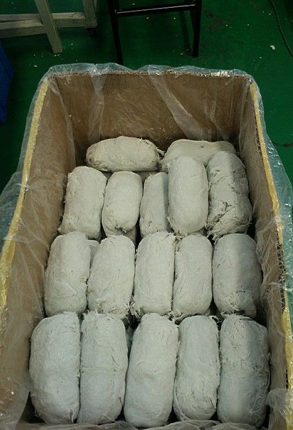 承重后揉好的料