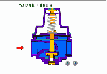 液压阀液体流动演示图 - 机械设计 - 机械社区 - 百万