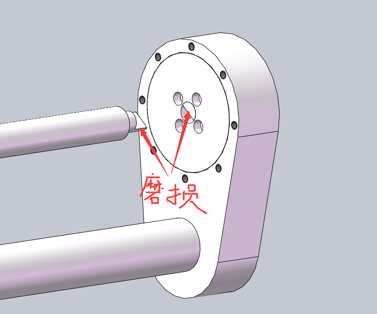 磨损严重