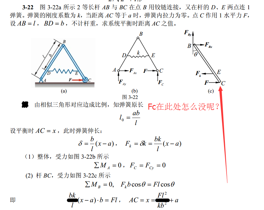 杆件理论力学求助