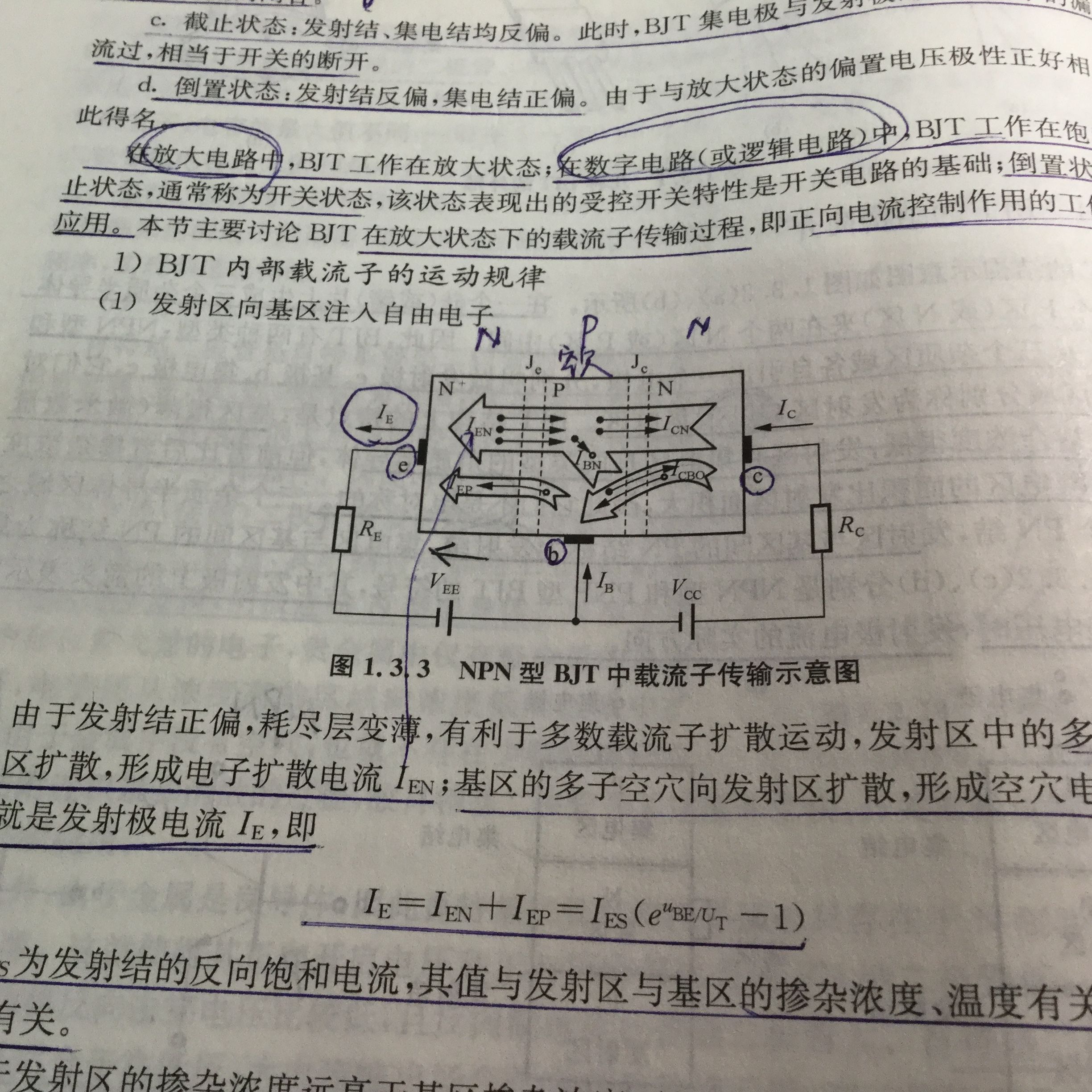 NPN型BJT