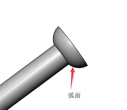 螺帽与安装孔接触区域为弧面.png