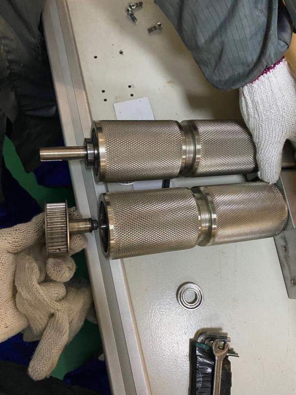 轴头轴承位置磨损很严重