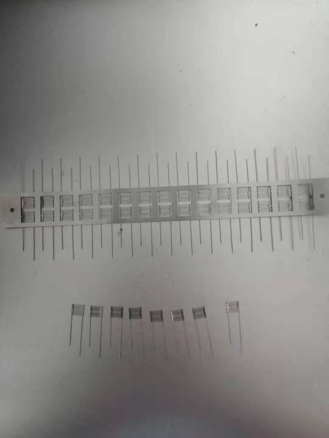 冲切后产品对比