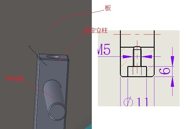 挡板立柱的固定孔必须是螺纹孔不能带沉孔吗.jpg