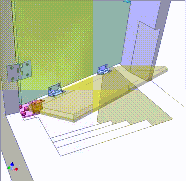 火车门结构.gif