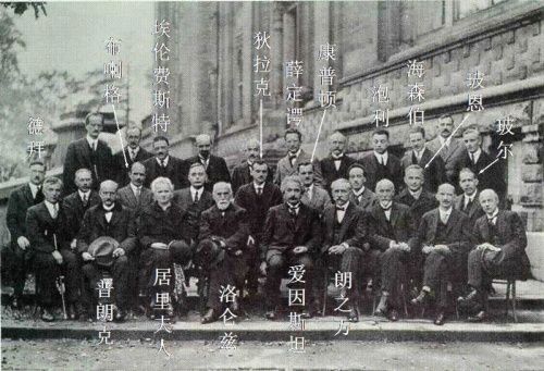 埃伦费斯特在1927年第五届索尔威会议上